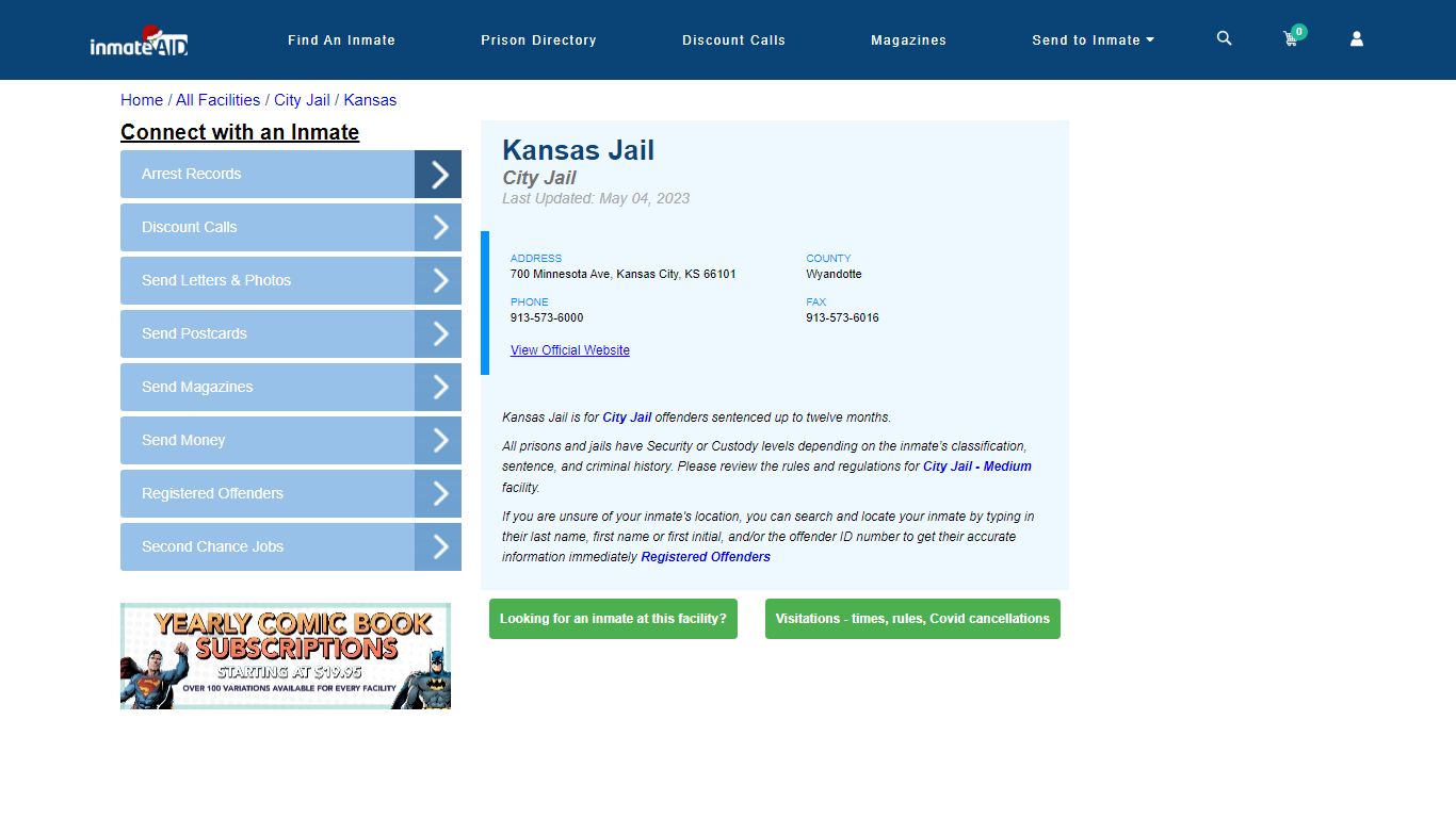 Kansas Jail | Inmate Locator